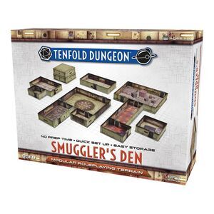 Tenfold Dungeon: Smuggler's Den | Modular Roleplaying Terrain